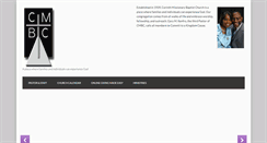 Desktop Screenshot of cmbcaustin.org